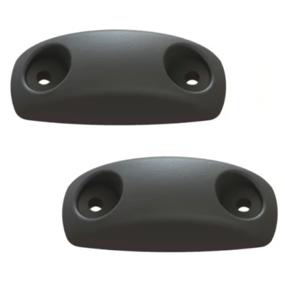 Lot de 2 Pieds plastique 73 x 28 x 29 mm